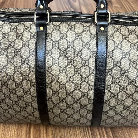 A184- π― % authentic Gucci Boston totes bag - Picture 10 of 17